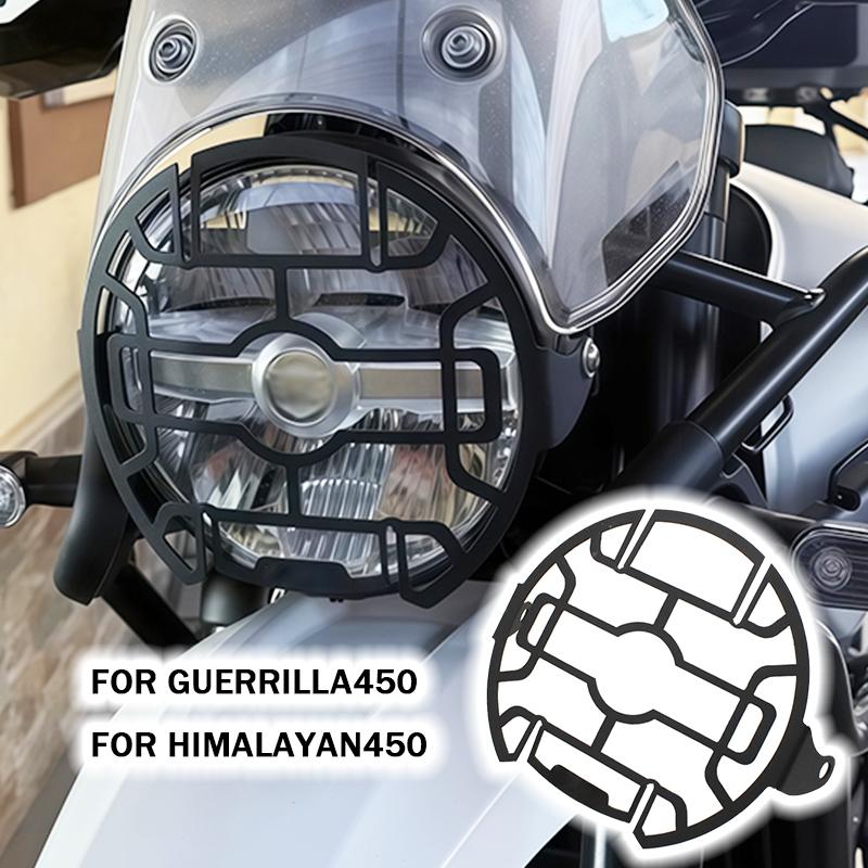 2025 NEW Headlight Head Light Guard Protector Cover Protection Grill For Himalayan450 Guerrilla450 Guer Rilla GUERRILLA 450 2024