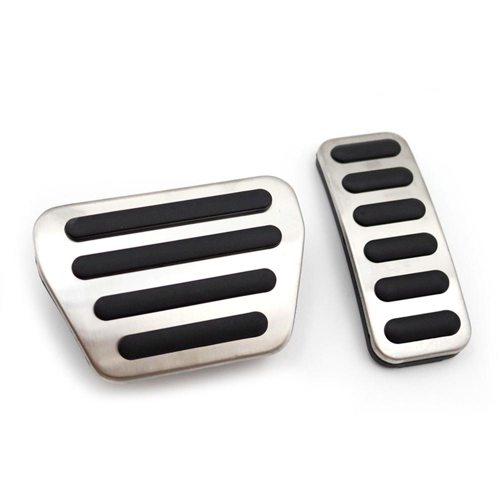 Комплект чехлов для педалей Auto AT Foot Gas Brake Footrest для Land Rover Range Rover/Sport 2013-2021 Discovery 5 2017 2018 2019 2020 2021