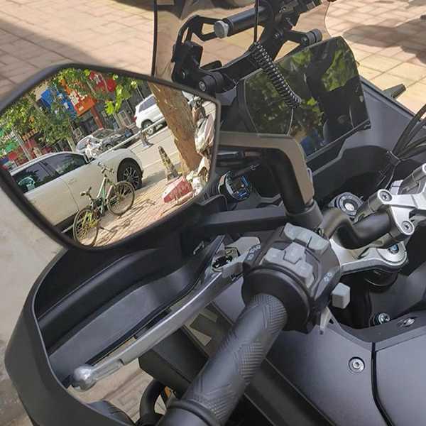 1 пара зеркал заднего вида для BMW C400GT/C400X, алюминиевый сплав CNC