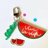 Viva La Vida Acrylic Watermelon Pendant Acrylic Shining Watermelon Keychain   Car