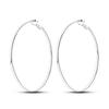 Silver Plated Hoop Earrings Moon Star Dreamcatcher Colored Zircon Fine Earring Jewelry Gift for Women
