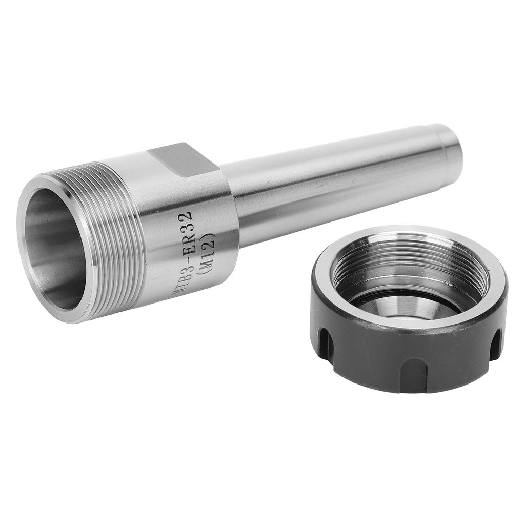 Цанговый патрон для фрезерного инструмента с ЧПУ, хвостовик Морзе с плоским хвостовиком, принадлежность для токарного станка MTB3?ER32(M12)