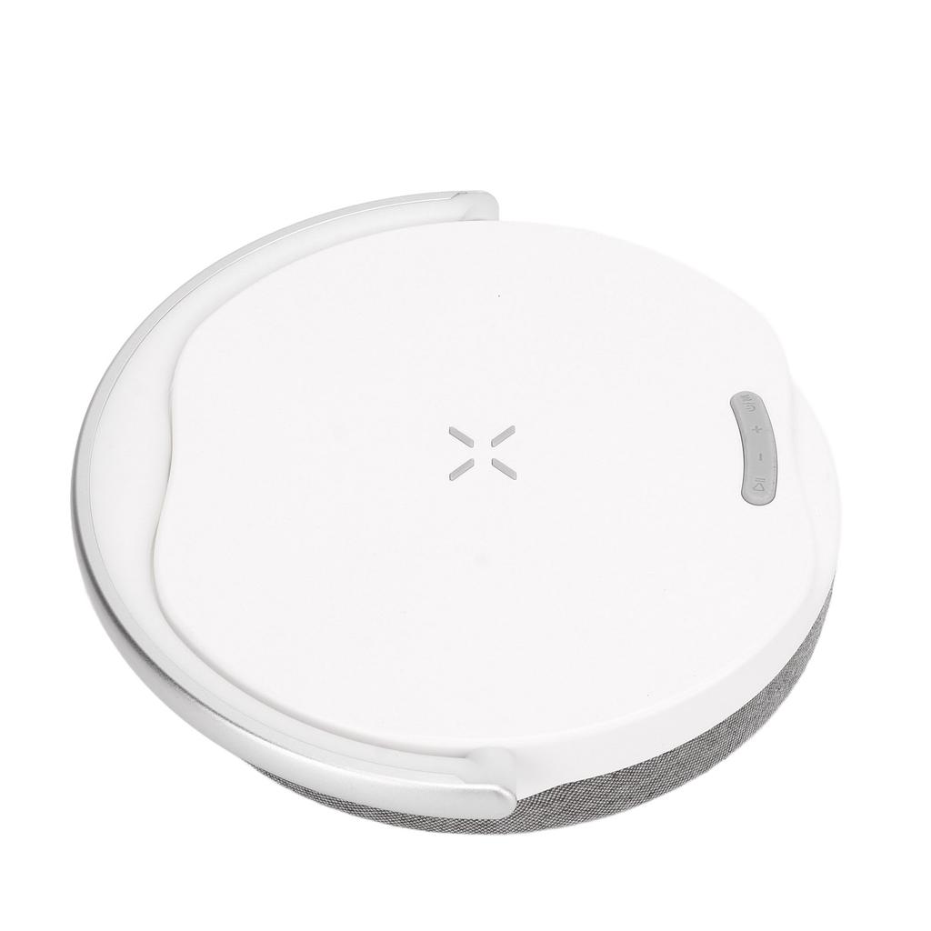 Многофункциональный светодиодный ночник с регулируемой яркостью, беспроводное зарядное устройство с будильником, динамиком, мобильным телефоном