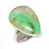 Chrysoprase Handmade 925 Sterling Silver Jewelry Ring Size 7 S4i87