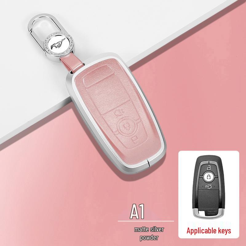 Metal Protective Key Shell for 2015-2017 Ford Mustang - Unisex Design