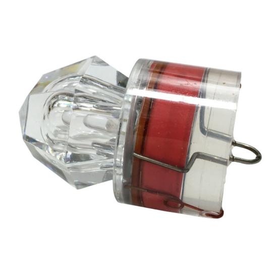 MUQZI Sports Accessory LED Deep Sea Underwater Diamond Flashing Fishing Light Squid Strobe Bait Lure