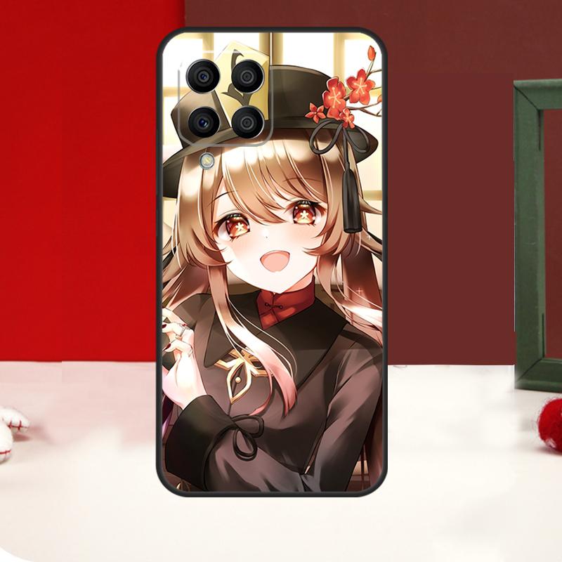 Genshin Impact Hu Tao Case For Samsung Galaxy M13 M23 M33 M53 M11 M21 M31 M51 M12 M32 M52 M20 M30s M14 M54 Cover