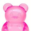 Прозрачная игрушка-пищалка Медведь Снятие тревоги и стресса Медведь с блестками Сахарный шарик от стресса Сенсорная игрушка Мягкая эластичная Игрушка-антистресс
