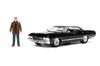 Игрушки Jada Supernatural 1967 Chevy Impala Car Winchester Toys для детей и взрослых 124 литые фигурки с литой фигуркой Дина,