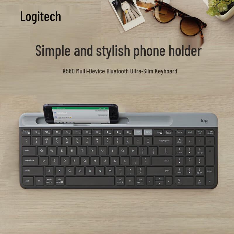Logitech K580 Multi-Device Slim Wireless Keyboard