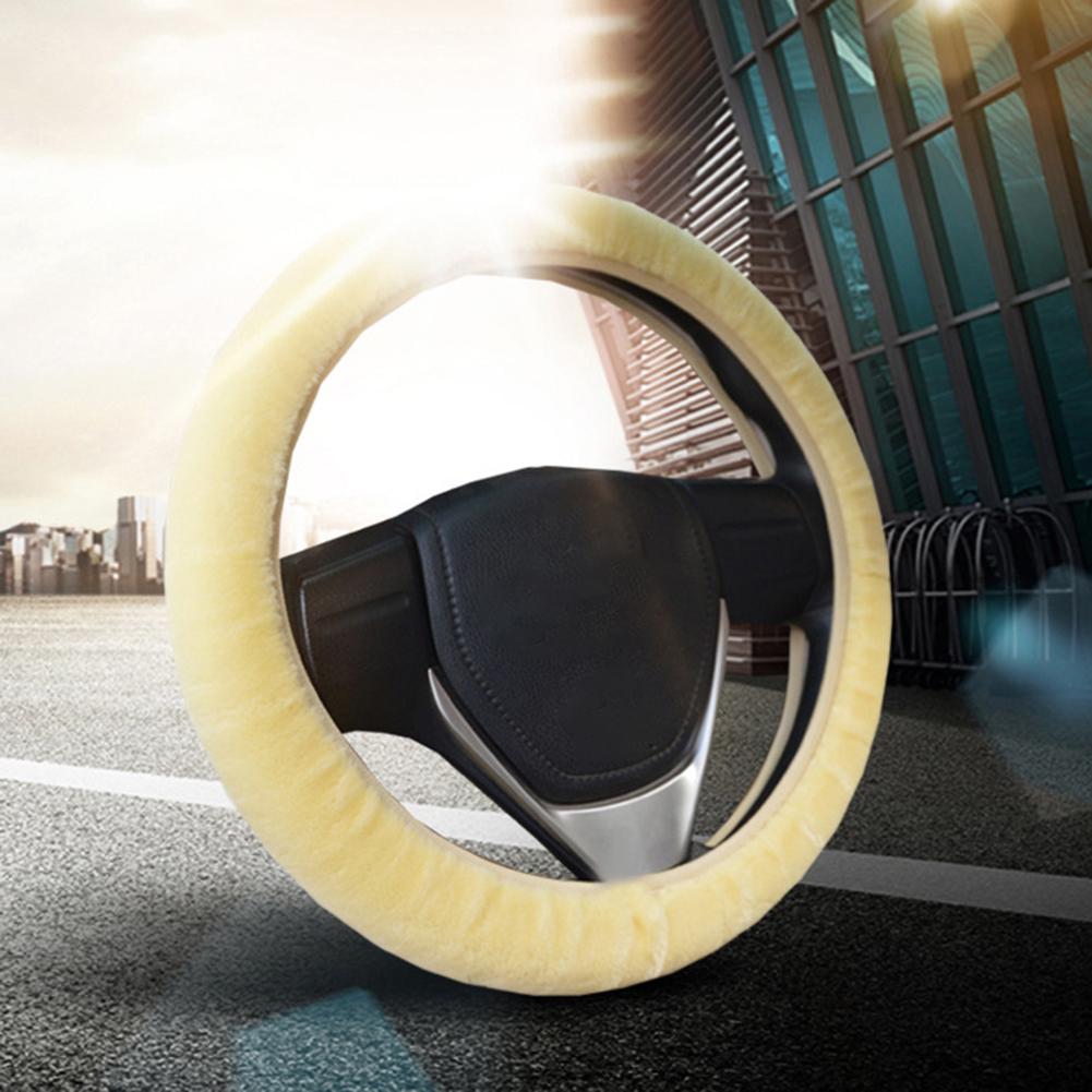 Автомобили, автозапчасти, рулевое управление, защищенное колесо, мягкий чехол, держатель, плюшевый универсальный зимний противоскользящий