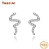 Tancise 925 Sterling Silver Zircon Earrings Drop Earrings For Women Wedding Party Gifts