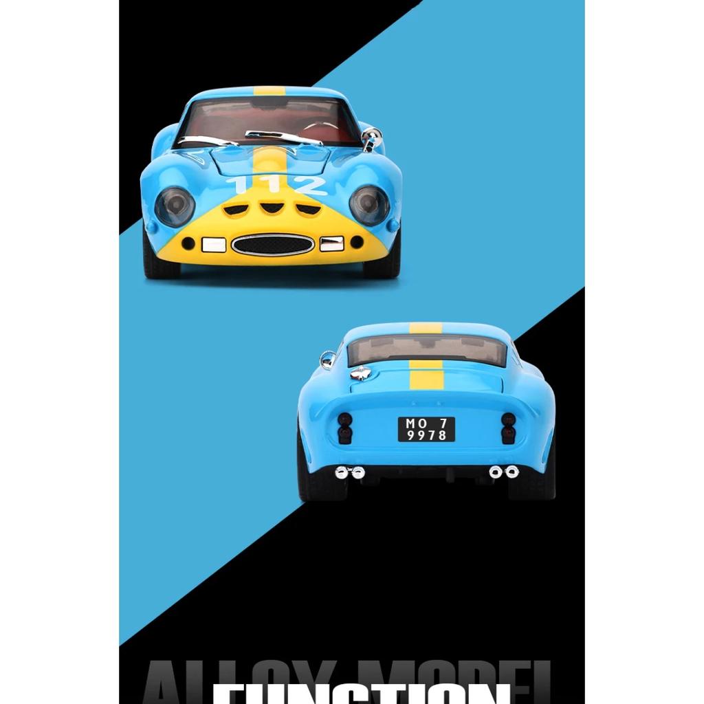 1/32 Ferrari 250 GTO Суперспортивный Автомобиль Сплав Литье под Давлением Металлическая Модель Классический Автомобиль Игрушки Mini GT Подарок для Детей Изящное Украшение Дисплей Коллекция