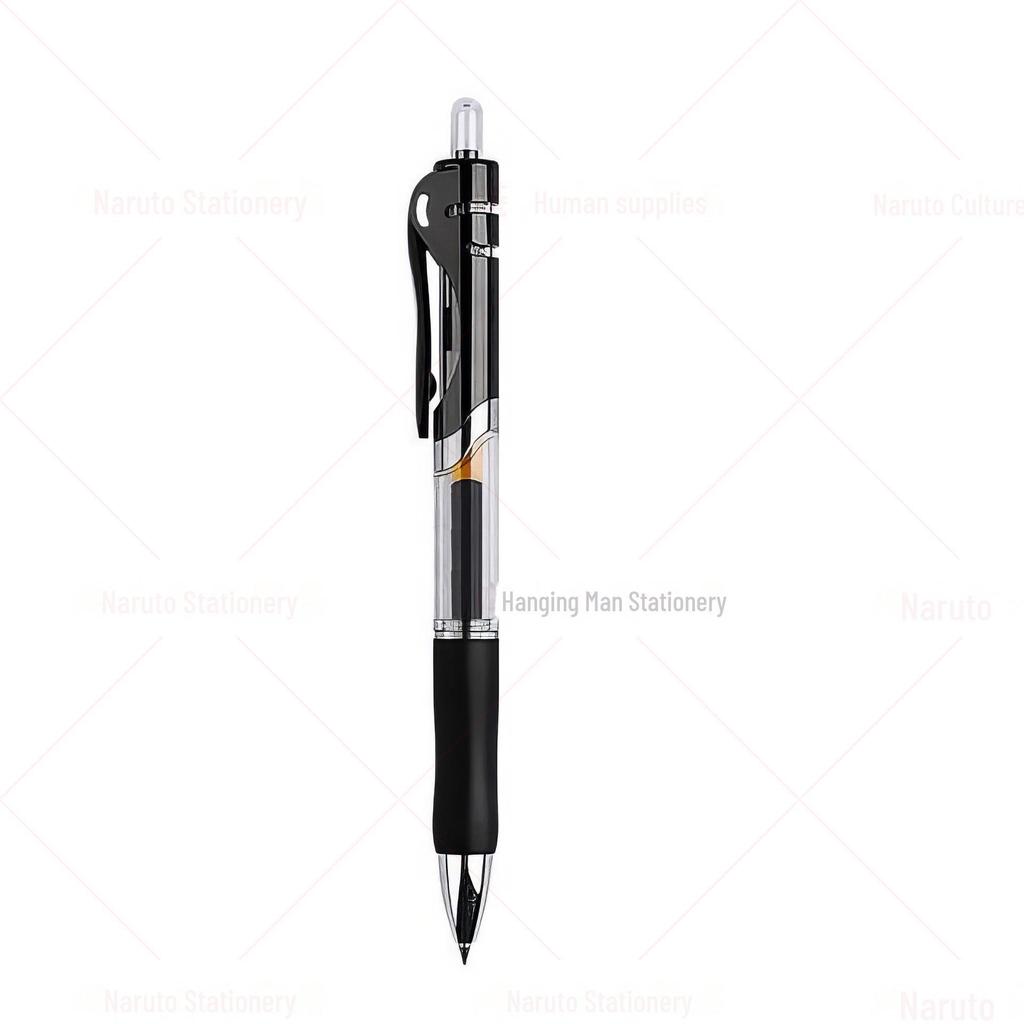 Spot Click 0.5mm High-Value Signature Pen - Large Capacity Student & Office Neutral Pen K35