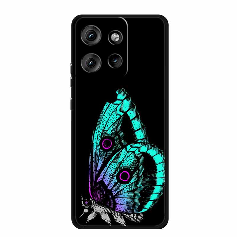 Чехол для Moto Edge 50 Neo Роскошные мягкие силиконовые чехлы из ТПУ для Motorola Edge 50 Neo Moto S50 5G Ударопрочный чехол с рисунком сердца Fundas