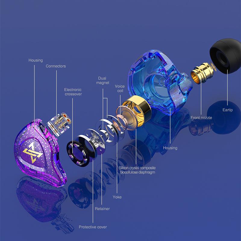 AK6 Max съемные проводные наушники динамические наушники с микрофоном медный драйвер Hifi сабвуфер наушники спортивная музыка игровая гарнитура