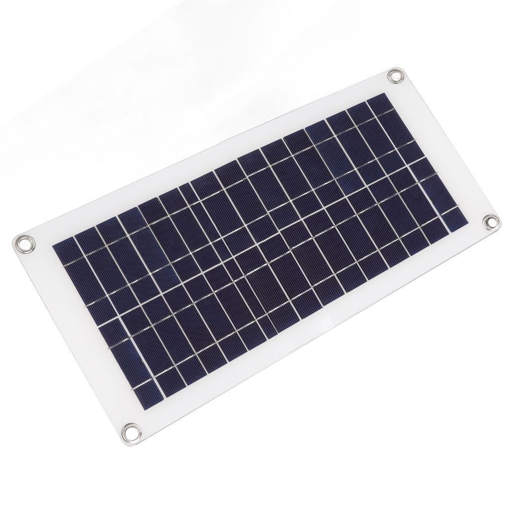 Solar Panel Lightweight Thin Waterproof Portable Flexible Solar Panel with 2 USB Output for Car Home Ship