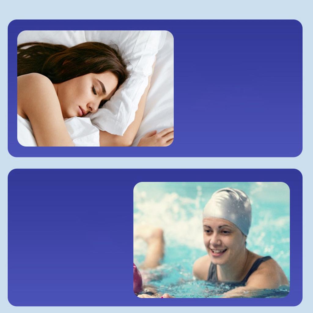 Soft Silicone Earplugs Waterproof Swimming Noise Reduction Ear Plugs for Sleep Sleeping Dormitory Hearing Protection