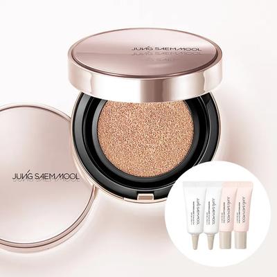 Jeong Saem Mool Master Class Radiant Cushion (Пополнение включено) (2 ампулы по 5 мл + 2 базы под макияж по 5 мл)