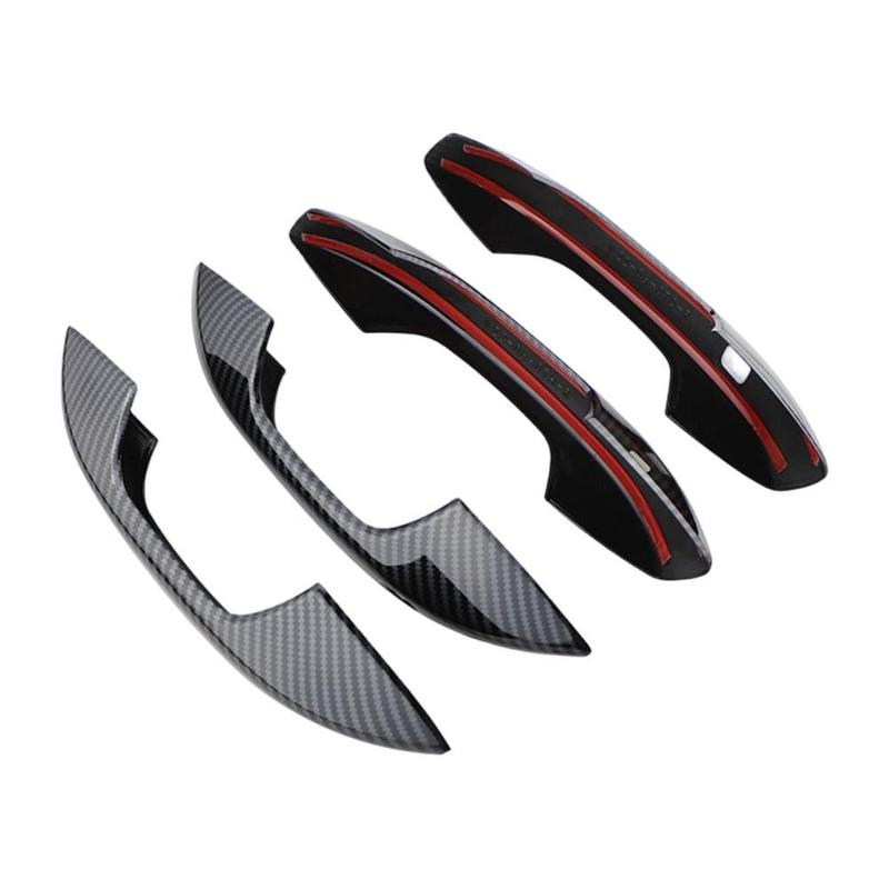 Cars Accessories Door Handle Cover For BYD Atto 3 -2024 Carbon Fiber Car Exterior Decoration Stickers Upgrade