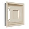 Vent Cover WIND 22x22 Cream