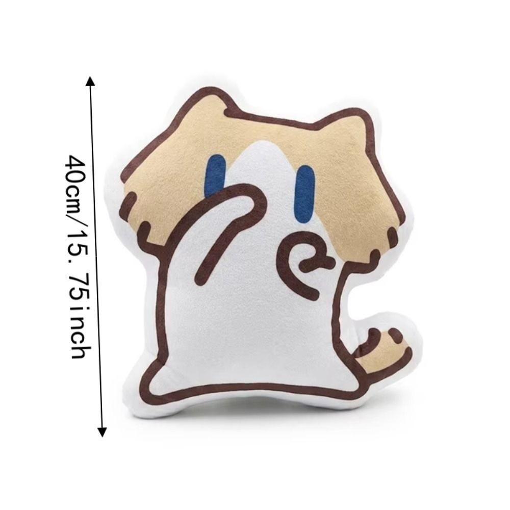 Sofa Decor Cat Plush Throw Pillow Home Ornament Cat Stuffed Pillow Student