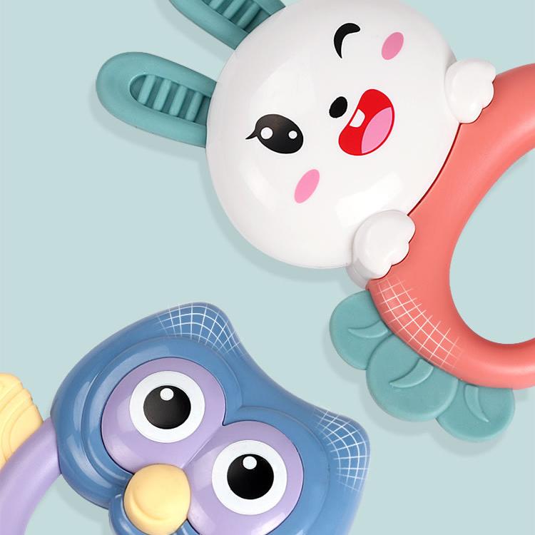 Детские игрушки, набор погремушек для рук, 3-6-12 месяцев, ручка для новорожденных, музыкальная погремушка, детские развивающие игрушки