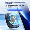 Rechargeable Phone Radiator Low-Noise Wireless Magnetic 3 Speeds Adjustable Gaming Phone