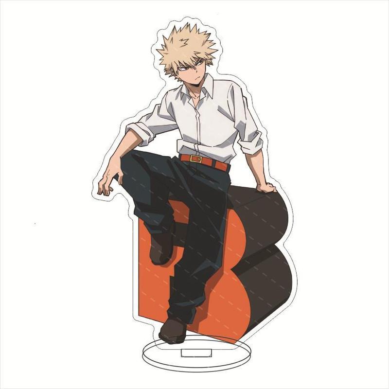 Горячая аниме Моя геройская академия акриловая подставка модель фигурка косплей держатель тарелки топпер вентиляторы рождественский стол декор тарелка подарок