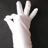 White Kids Gloves for Funeral Formal Tuxedo Parade Costume Gloves Cosplay Costume Dress for Party