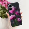 For Infinix Smart 20 X6840 X6840B Cute Flower Butterfly Cat Painted Case For Infinix Smart20 Black Silicone Soft Phone Cases