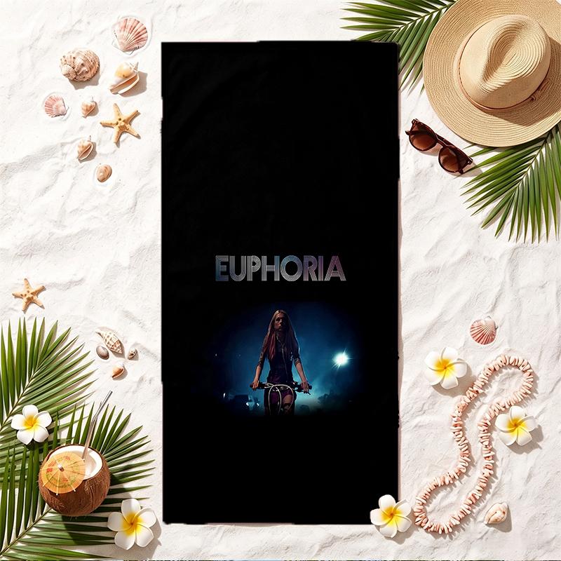 Euphoria Soft Beach Towel Stylish Beach Pool Towel for Summer Seaside Vacation Travel
