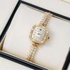 Bracelet Style Women's Watch  Fashionable and Light Luxury  Diamond-set Thin Strap  Fashionable Quartz Watch  Elegant and Simple Watch