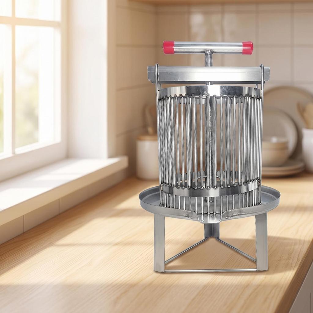 Stainless Steel Honey Press Simple to Operate Use Manual for