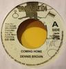 7-дюймовая пластинка DENNIS BROWN - Coming Home GS004 Groundation Jamaica Reggae, Ska & Dub б/у