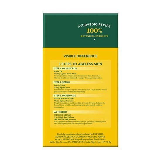 Сыворотка для лица: омолаживающая (40 мл), Bio Dandelion Visibly Ageless Serum,  Biotique