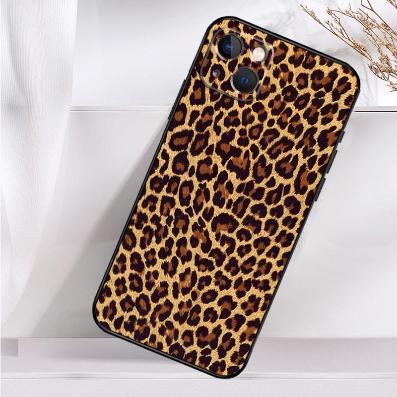 Ударопрочный чехол с принтом африканского леопарда для iPhone 17 16 Pro Max 11 14 15 Plus 12 13 Mini 16e 17 Air Чехол для телефона