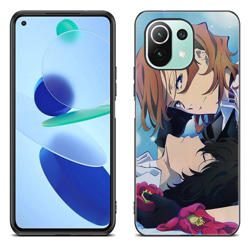 Чехол с изображением аниме Bungou Stray Dogs Dazai Osamu для Xiaomi Mi 11 Lite NE 11i 10T 11T Pro A2 A3 Lite POCO F3 M3 M4 C31 X3 Pro NFC GT