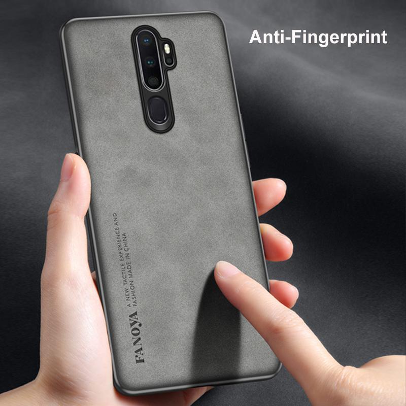 Роскошный чехол из искусственной кожи для OPPO A5 A9 2020, деловой матовый силиконовый защитный чехол для телефона OPPO A5 2020 A11 A11X Coque