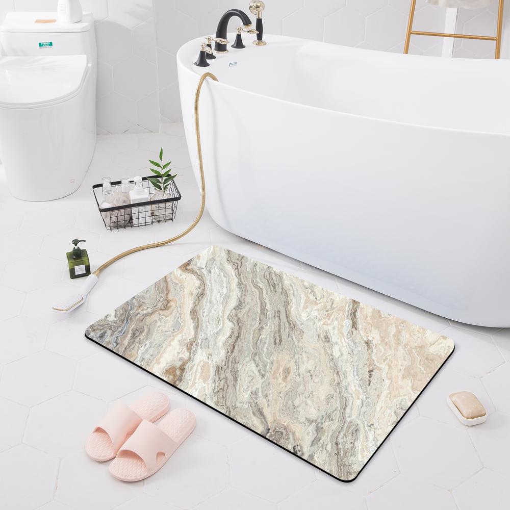 Bathroom Non-slip Absorbent Mat Toilet Shower Room Carpet Bedroom Corridor Floor Kitchen Door Mat Carpet