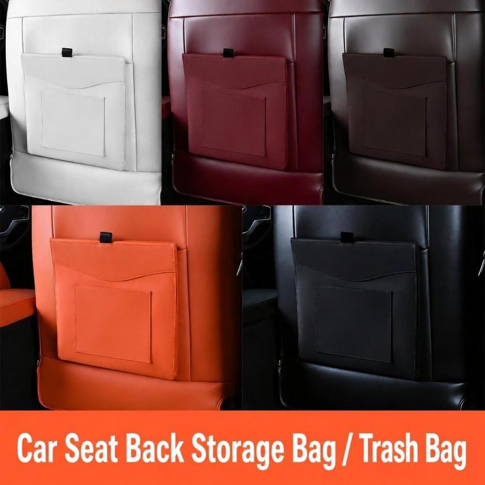 Hanging Installation Car Garbage Bag Magnetic Suction Trash Can Interior Organizer Car Interior