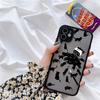 Милый Мультяшный Кот Чехол для Телефона Для iPhone 17 16 15 11 12 14 13 Pro Max Mini X XS XR 7 8 Plus 16E Ударопрочный Жесткий Матовый Чехол Fundas