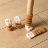 4 Pcs Chair Leg Covers Noise-Reducing Chair Furniture Socks Non Slip Cat Paw Chair Leg
