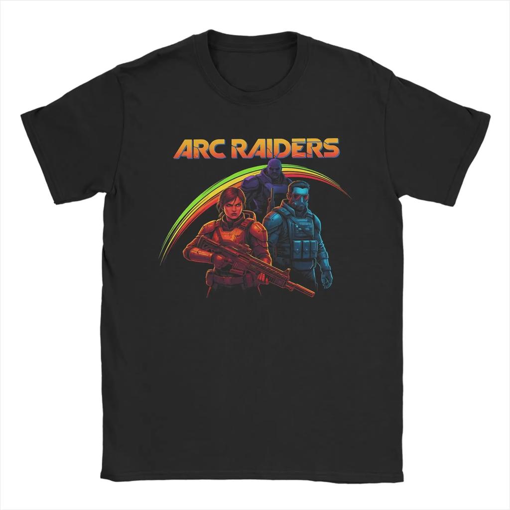 Arc Raiders RustBelt Футболка Летняя Чистый Хлопок Взрослая Стильная и Крутая Унисекс Уличная одежда harajuku графические футболки