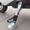 1pcs Funny Motorcycle Bicycle Shoe Shape Foot Support Side Tripod Cover Motor Electric Vehicle Bike Kickstand Mini Canvas Shoes