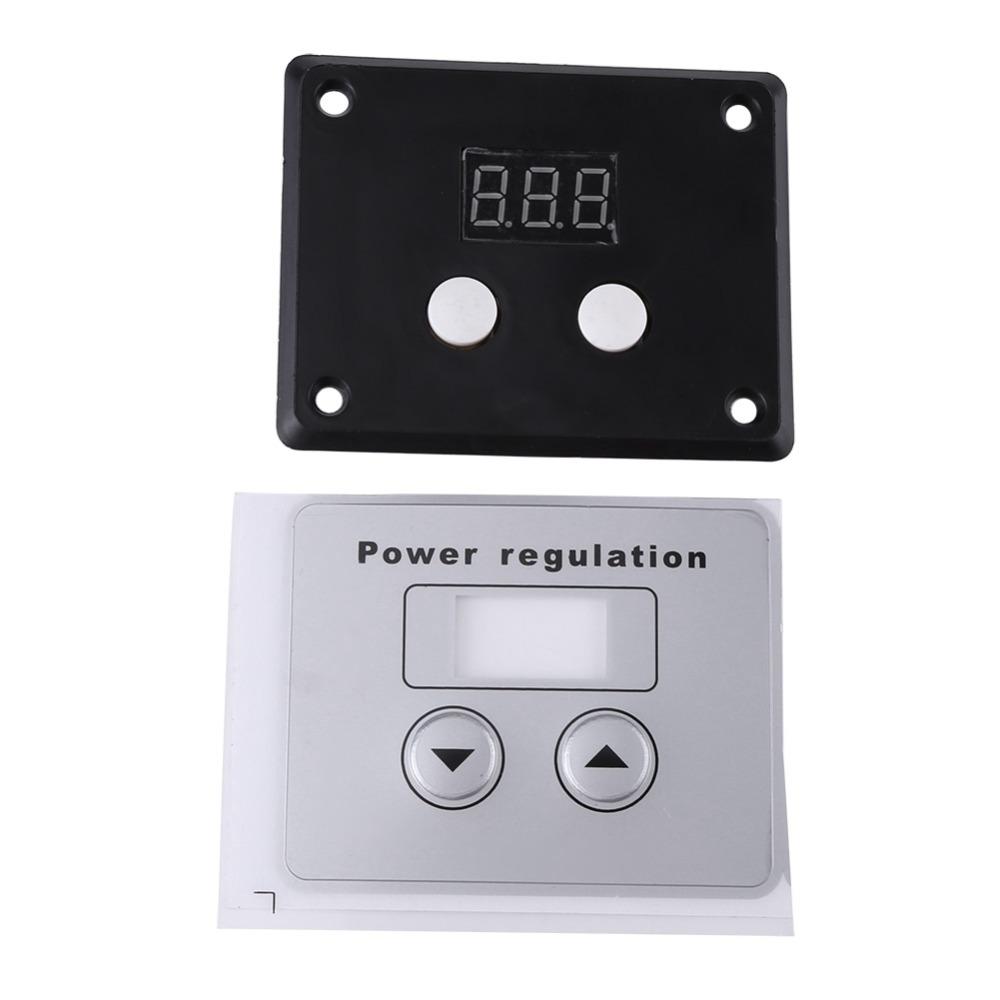 Industrial Use 10000W SCR Voltage Regulator AC 220V 80A Digital Display Dimmer Switch Adjustable Speed Controller Switch Heat