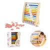 Classic World Abacus a Wooden Educational Toy for Counting Numbers and Suitable for Ages 3 and Up 100-Bead Abacus, Learning, (CL54181)