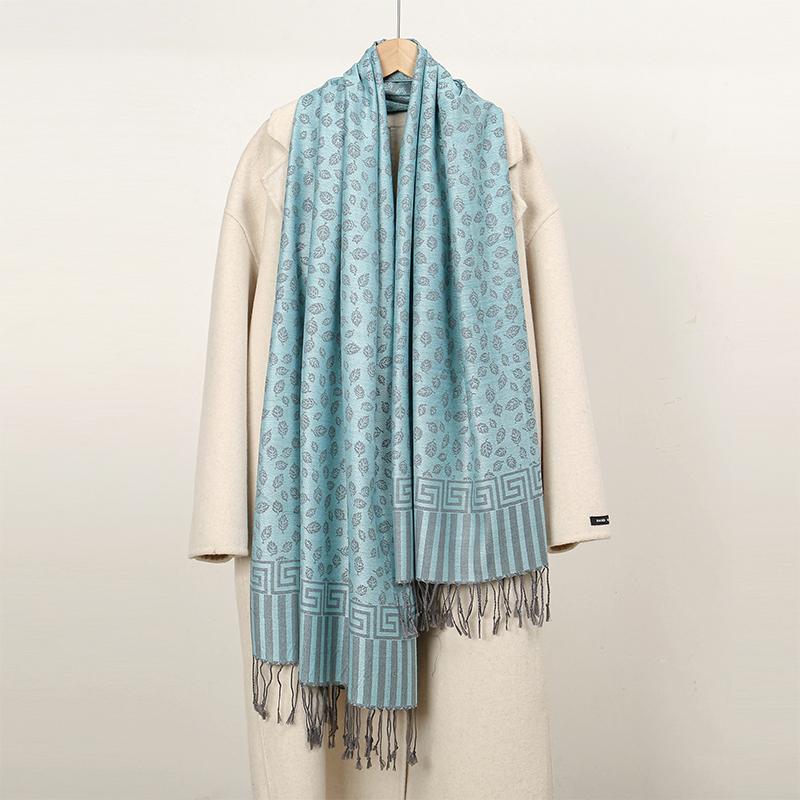 Luxury Thick Cashmere Scarf Women Print New Wraps Pashmina Travel Poncho Warm Blanket Winter Bufanda Shawl Female Stoles