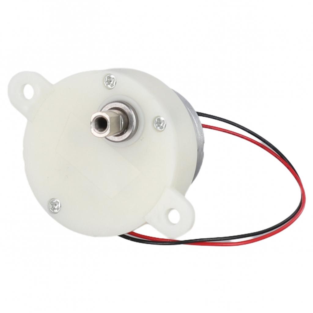 Type DC V Plastic Gear Motor Double Flat Tapping Hole