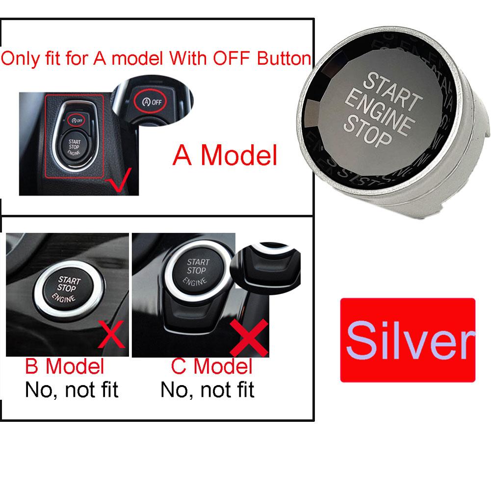 Кнопка включения двигателя Crystal Start Stop для BMW 1 2 3 4 5 6 7 X1 X5 X6 F22 F30 F10 F32 F01 F15 G30 G31 G11 G12 G01
